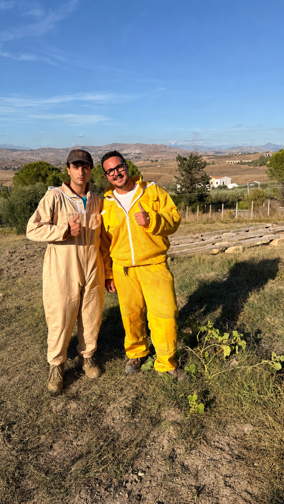I fondatori di Beenacria, giovani apicoltori siciliani
